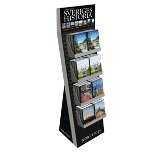 Floor Display Stands With Hanging Shelfs